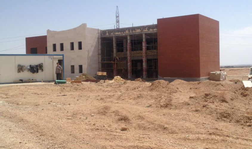 Dr. Nasser Mansouri school, under construction