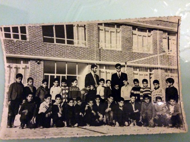 Science and teacher at the school tehran at youngest age