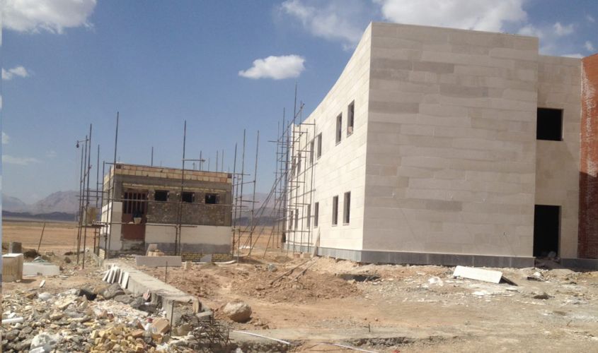 Dr. Nasser Mansouri school, under construction