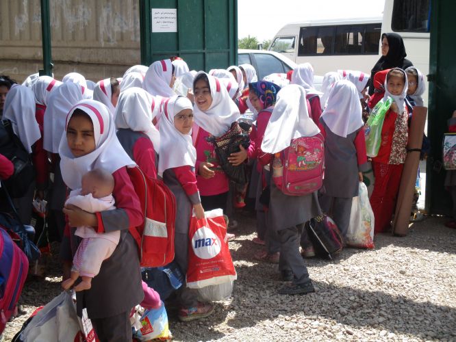 Girls' school camp in 2016