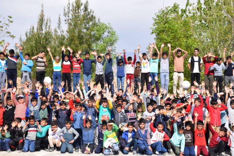 Some of Students in Dr. Nasser Mansouri's school